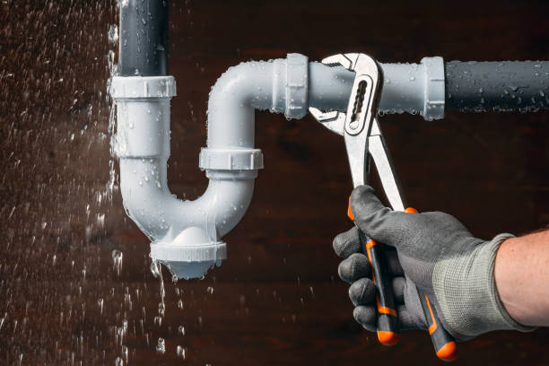 Professional Plumbing technician working in Iola, WI